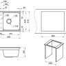 Кухонная мойка Granula KS-6004 (черный) Кухонная мойка Granula KS-6004 (черный)