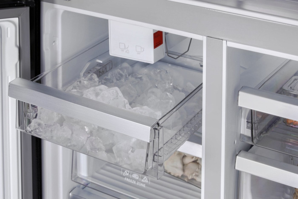 Четырёхдверный холодильник HIBERG RFQ-555DX NFGB Inverter Четырёхдверный холодильник HIBERG RFQ-555DX NFGB Inverter