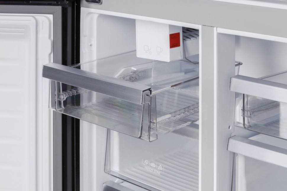 Четырёхдверный холодильник HIBERG RFQ-555DX NFGB Inverter Четырёхдверный холодильник HIBERG RFQ-555DX NFGB Inverter