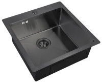 Кухонная мойка Zorg PVD 5151 GRAFIT 3мм