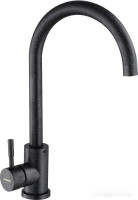 Кухонная мойка БелЭворс Styl L + смеситель W4998-3-22 (черный)