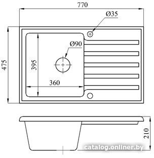Кухонная мойка БелЭворс Styl L + смеситель W4998-3-22 (черный) Кухонная мойка БелЭворс Styl L + смеситель W4998-3-22 (черный)
