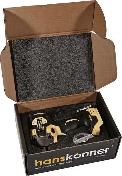 Гайковерт Hanskonner HCD20420BL (без АКБ)