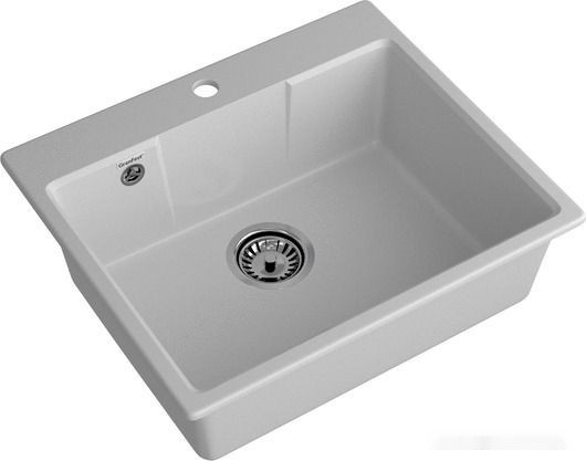 Кухонная мойка GranFest QUARZ GF-UR-658 (серый) Кухонная мойка GranFest QUARZ GF-UR-658 (серый)