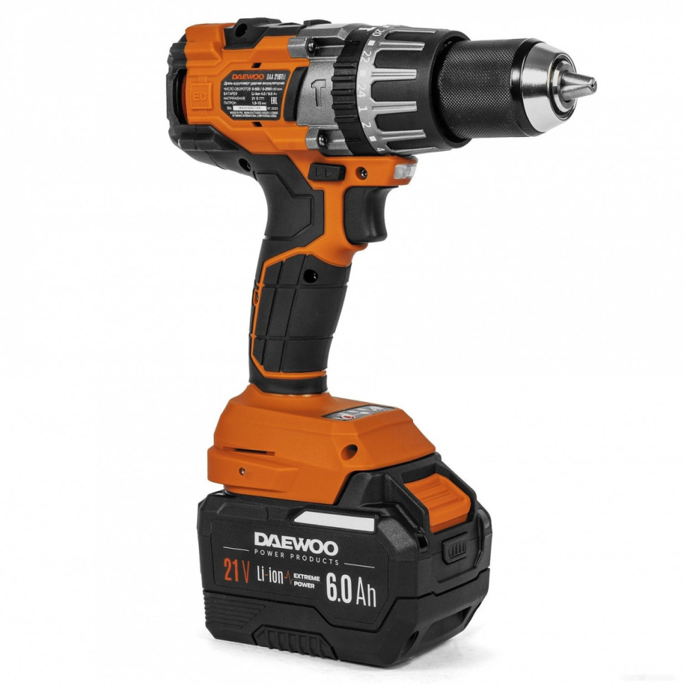 Ударная дрель-шуруповерт Daewoo Power DAA 2161Li (с 2-мя АКБ, кейс) Ударная дрель-шуруповерт Daewoo Power DAA 2161Li (с 2-мя АКБ, кейс)