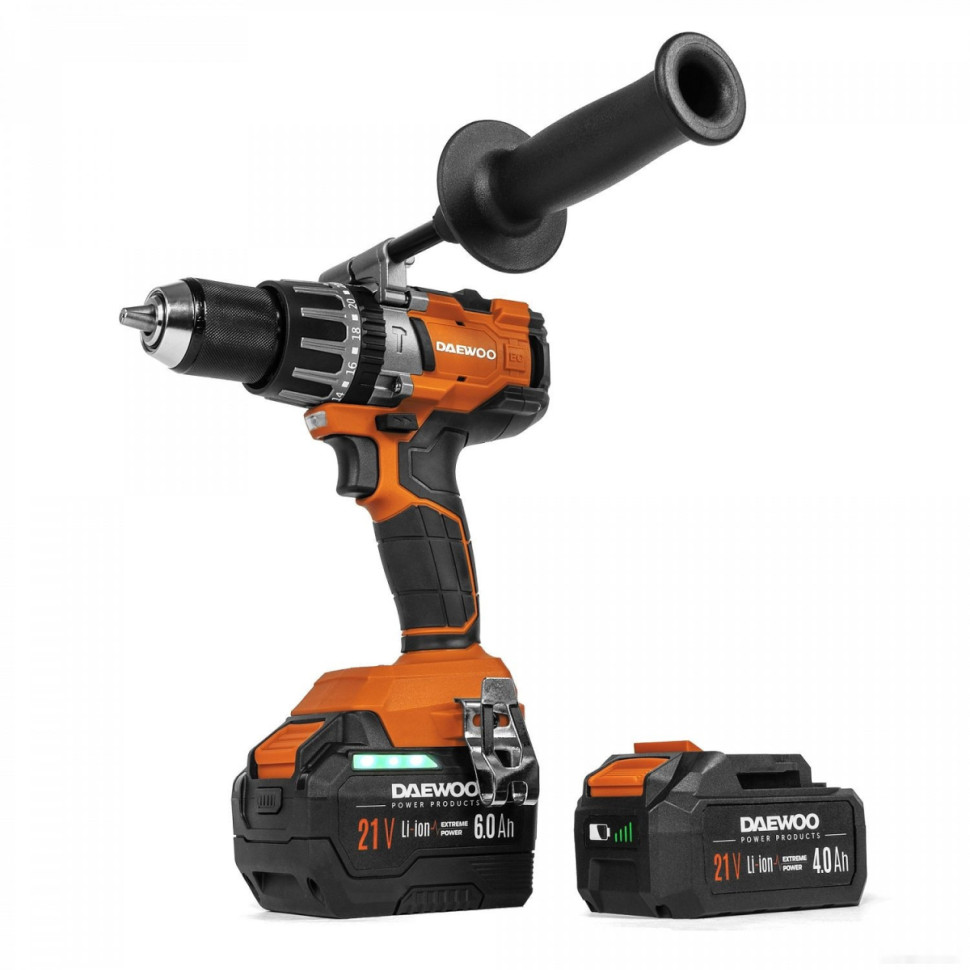 Ударная дрель-шуруповерт Daewoo Power DAA 2161Li (с 2-мя АКБ, кейс) Ударная дрель-шуруповерт Daewoo Power DAA 2161Li (с 2-мя АКБ, кейс)