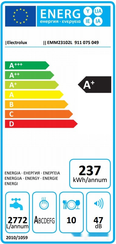 Посудомоечная машина Electrolux EMM23102L Посудомоечная машина Electrolux EMM23102L