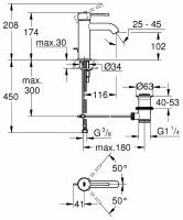 Смеситель Grohe Essence 23589001