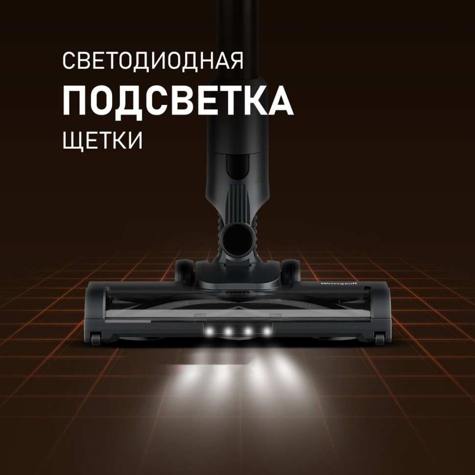 Пылесос Weissgauff V15 BLDC 250 Nero Turbo Пылесос Weissgauff V15 BLDC 250 Nero Turbo