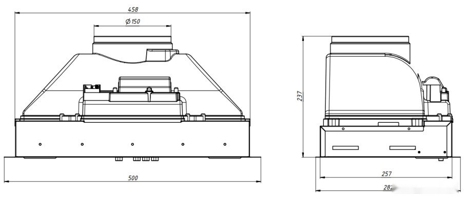 Вытяжка Franke Flick BG 60 Вытяжка Franke Flick BG 60