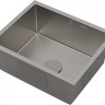 Кухонная мойка Roxen Uno 560210-54-GR сатин/текстурная (с ролл-матом и дозатором)