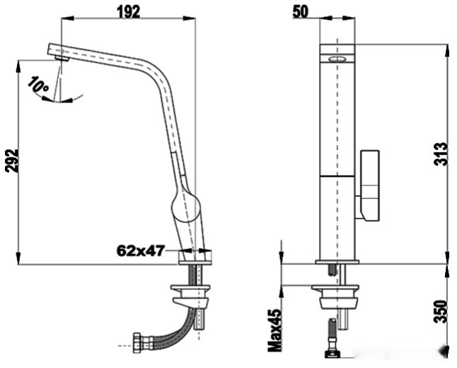 Смеситель Teka Maestro 116030005