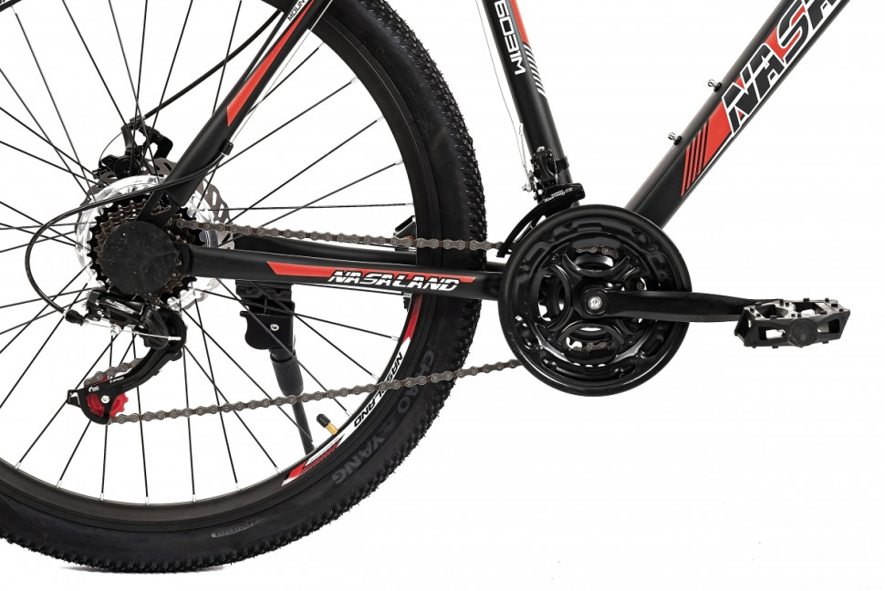 Велосипед Nasaland 6031M 26 р.21 2021 (черный/красный) Велосипед Nasaland 6031M 26 р.21 2021 (черный/красный)