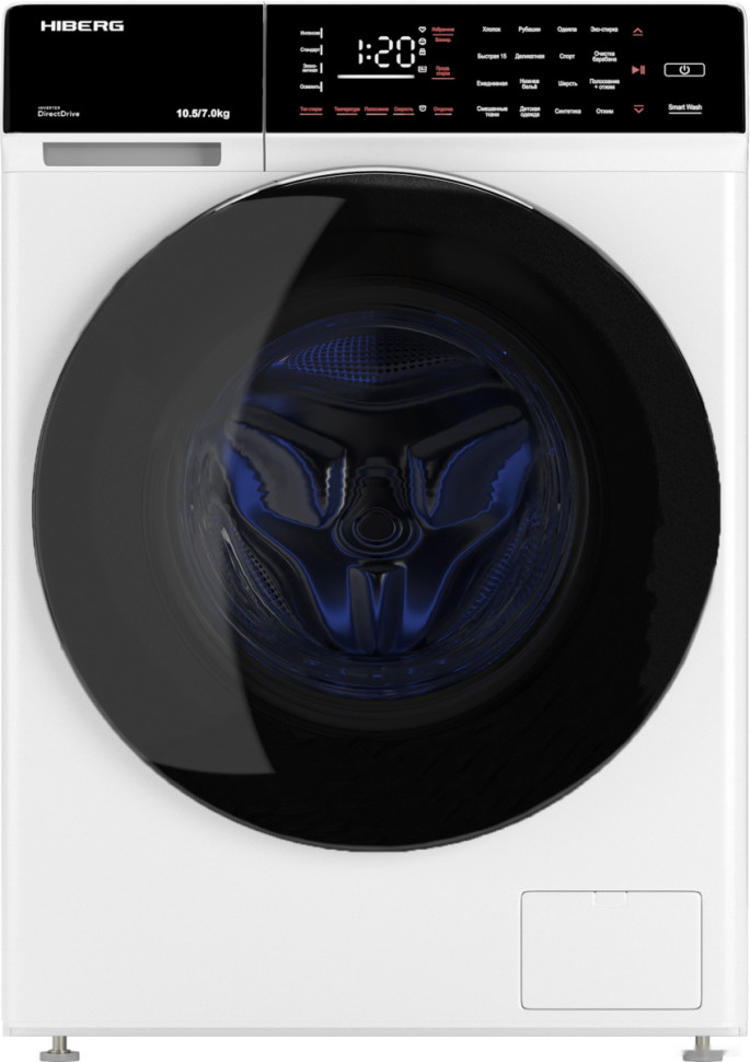 Стиральная машина HIBERG i-DDQ9 10714 W