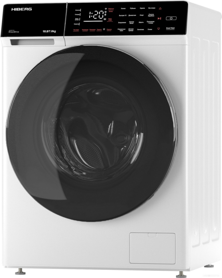 Стиральная машина HIBERG i-DDQ9 10714 W Стиральная машина HIBERG i-DDQ9 10714 W