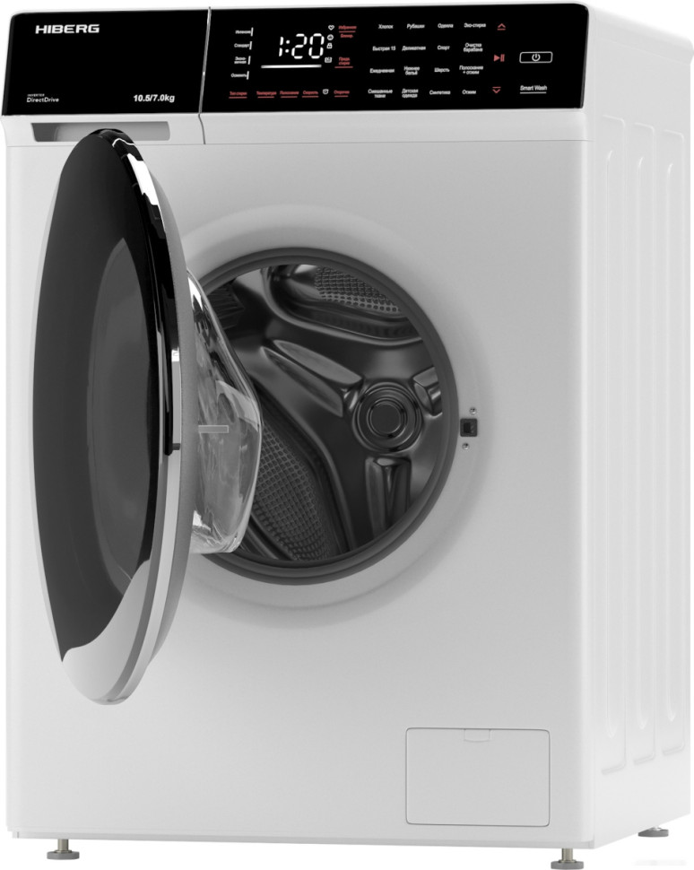 Стиральная машина HIBERG i-DDQ9 10714 W Стиральная машина HIBERG i-DDQ9 10714 W