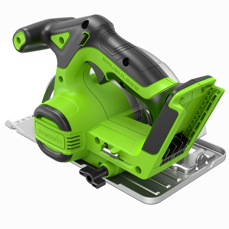 Дисковая (циркулярная) пила Greenworks GD24CS165 1501607 (без АКБ) Дисковая (циркулярная) пила Greenworks GD24CS165 1501607 (без АКБ)