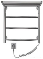 Полотенцесушитель Granula Классик 50x60 D32 с полкой и кнопкой (левый)