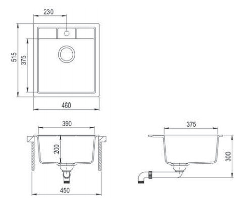 Кухонная мойка Teka ESTELA 45 S-TQ белый