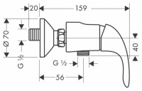 Смеситель Hansgrohe Focus E 31760000