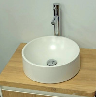 Умывальник FormaStone Вулкан 38x38 (белый)