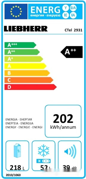 Холодильник Liebherr CTel 2931