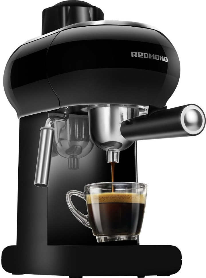 Рожковая бойлерная кофеварка Redmond RCM-1521 Рожковая бойлерная кофеварка Redmond RCM-1521