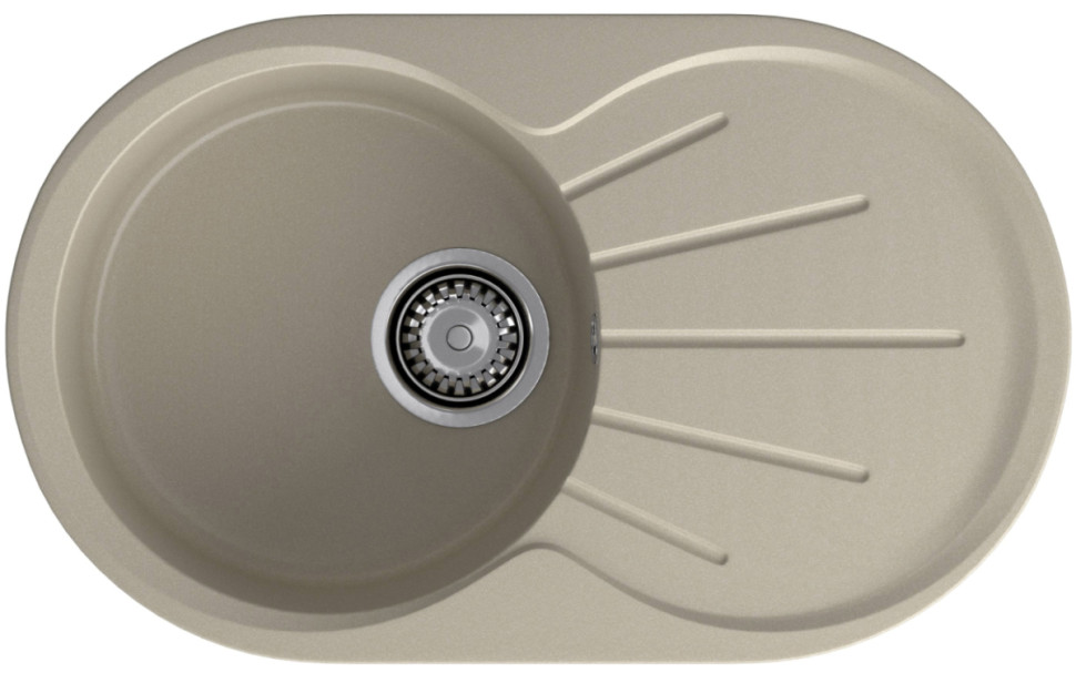 Кухонная мойка GranFest GF-R750L (топаз)