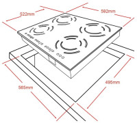 Варочная панель Ginzzu HCI-479