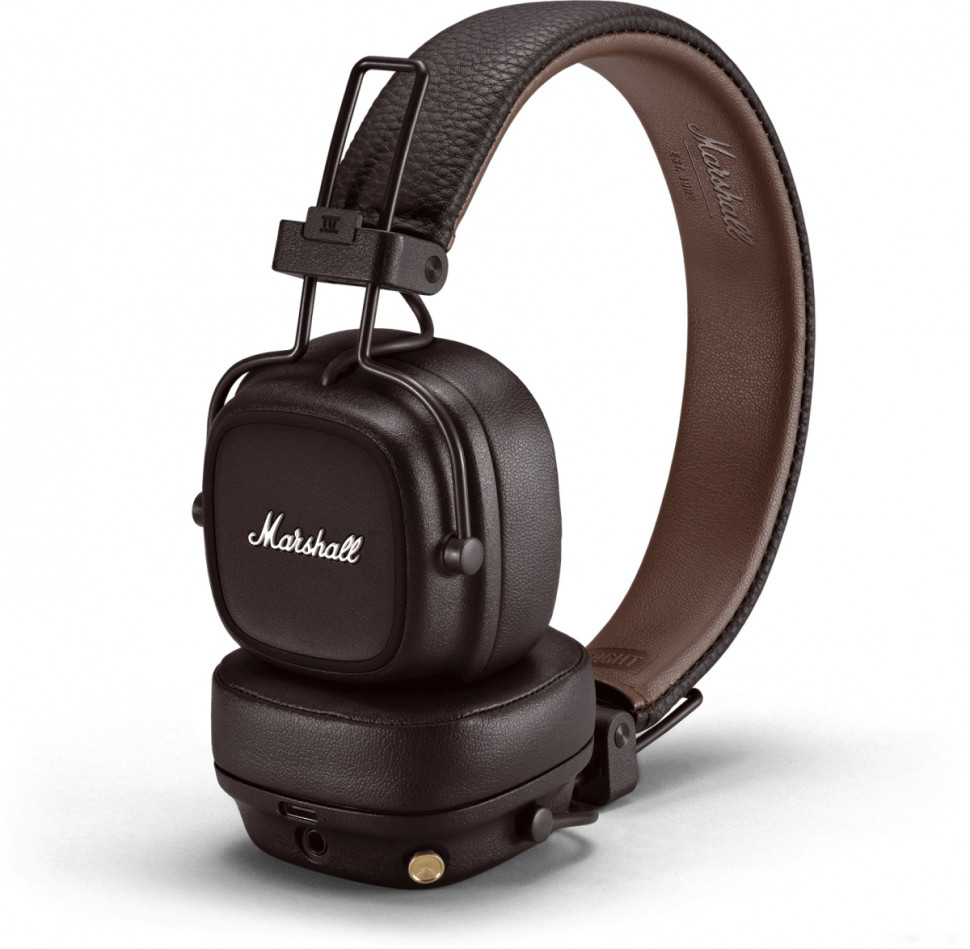 Наушники Marshall Major IV (коричневый) Наушники Marshall Major IV (коричневый)