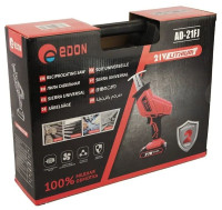 Сабельная пила Edon AD-21FJ (с 2-мя АКБ, кейс)