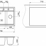 Кухонная мойка Granula KS-7302 (арктик)