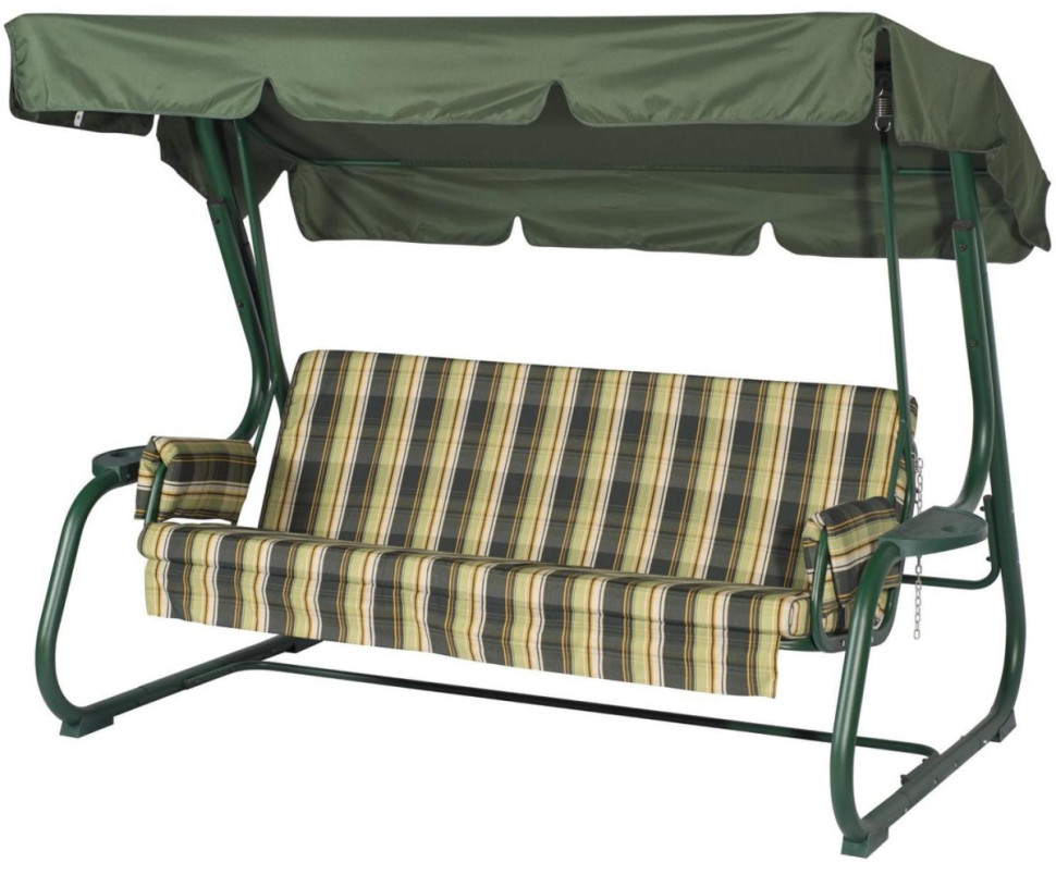 Садовые качели Удачная мебель Борнео (Green)