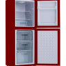 Холодильник с морозильником Olto RF-160C (Red)