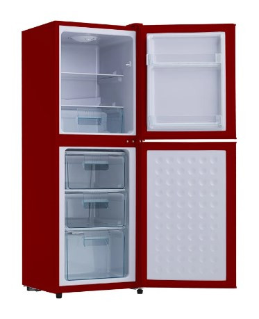 Холодильник с морозильником Olto RF-160C (Red)