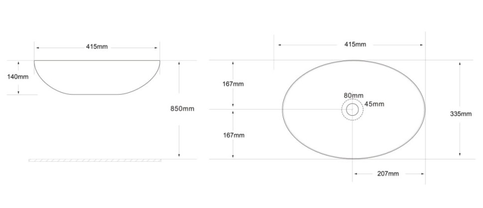 Умывальник Roxen Bocar 570125 Умывальник Roxen Bocar 570125