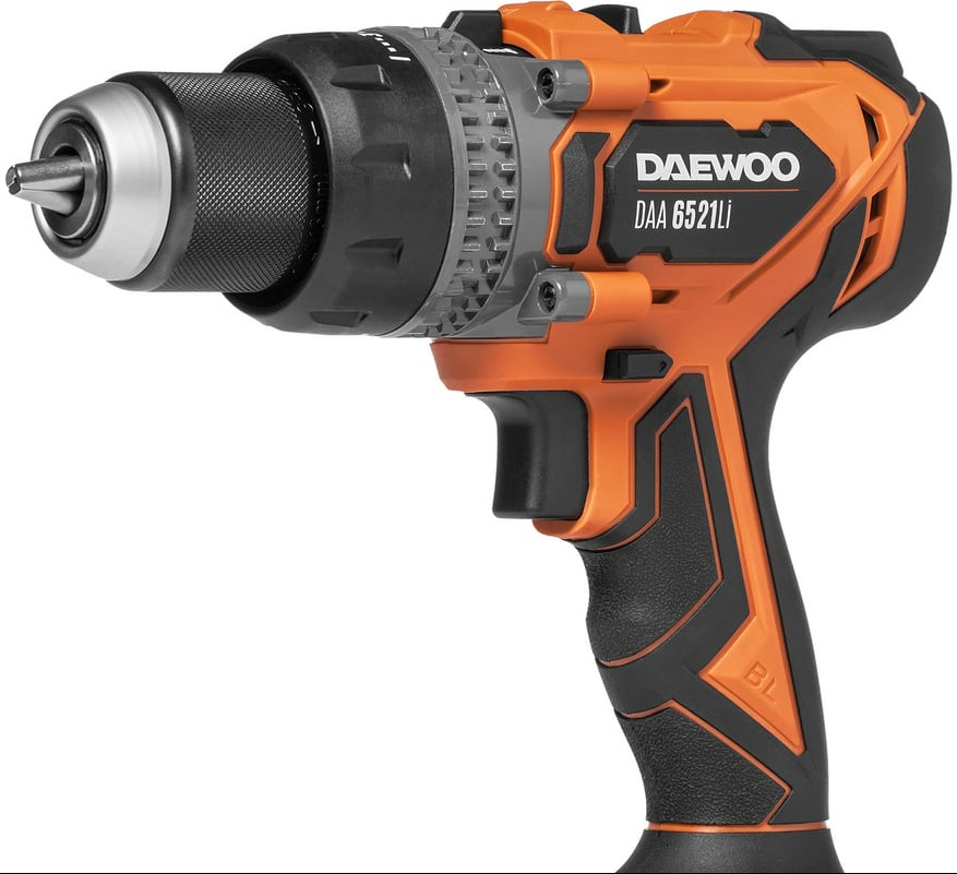 Ударная дрель-шуруповерт Daewoo Power DAA 6521Li Set (с 2-мя АКБ, кейс)