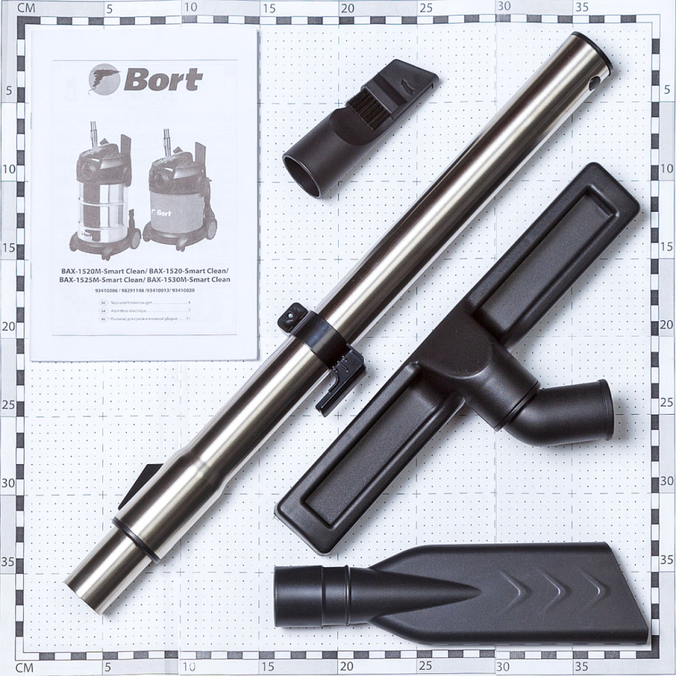 Промышленный пылесос BORT BAX-1520-Smart Clean Промышленный пылесос BORT BAX-1520-Smart Clean