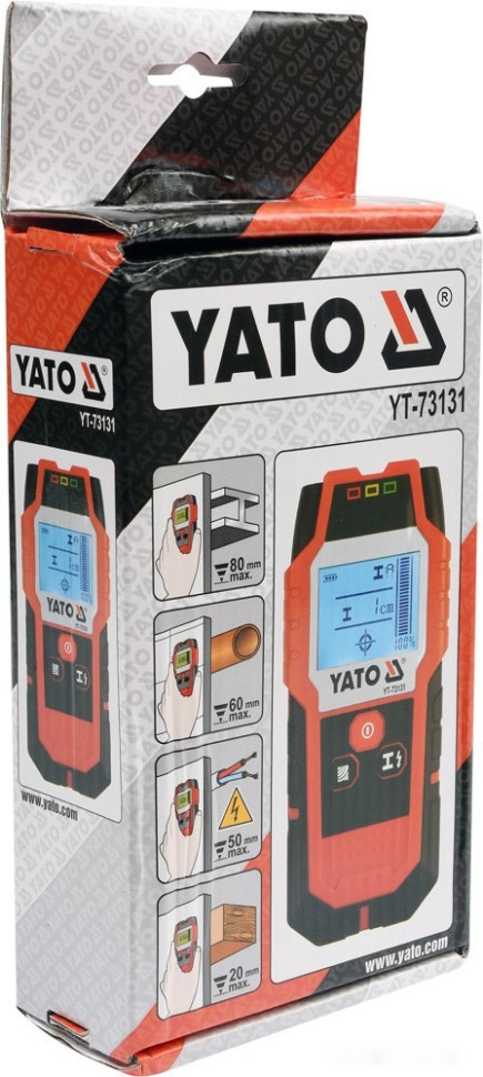 Детектор скрытой проводки Yato YT-73131