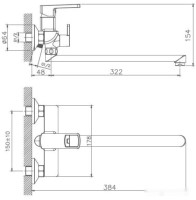 Смеситель Haiba HB22176