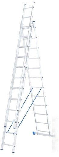 Лестница-трансформер Stairs AL312 (3x12 ступеней)