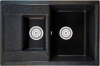 Кухонная мойка Berge 7612 (Black)