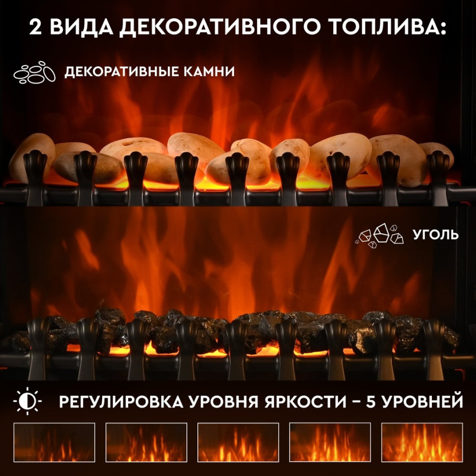 Камин PLANTA PFP-FS400 (черный) Камин PLANTA PFP-FS400 (черный)