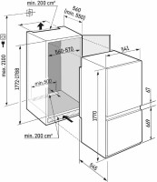 Встраиваемый холодильник Liebherr ICNSe 5103 Pure NoFrost