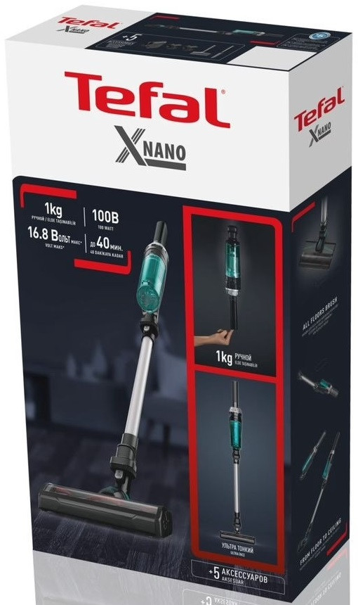 Вертикальный пылесос Tefal X-Nano Essential TY1127WO