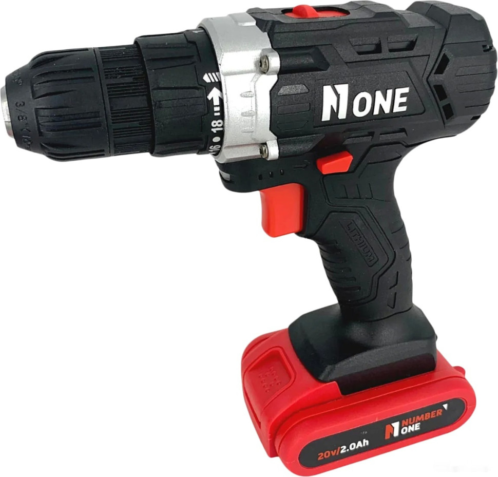 Дрель-шуруповерт Number ONE CD20/2.0-1 (с 2-мя АКБ) Дрель-шуруповерт Number ONE CD20/2.0-1 (с 2-мя АКБ)