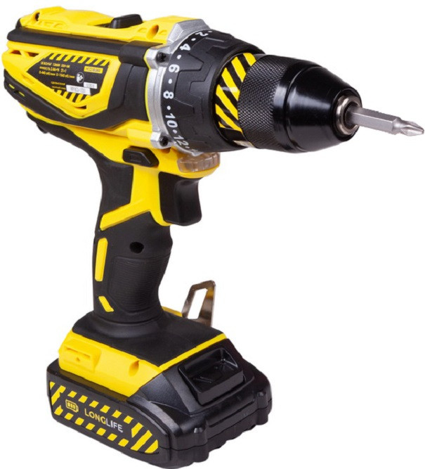 Дрель-шуруповерт Hanskonner HCD1838R (с 2-мя АКБ) Дрель-шуруповерт Hanskonner HCD1838R (с 2-мя АКБ)