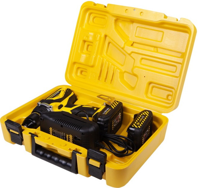 Дрель-шуруповерт Hanskonner HCD1838R (с 2-мя АКБ) Дрель-шуруповерт Hanskonner HCD1838R (с 2-мя АКБ)