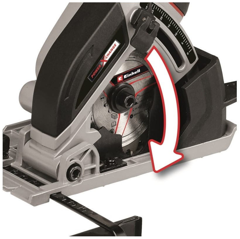 Дисковая (циркулярная) пила Einhell TE-CS 18/89 Li-Solo 4331100 (без АКБ)