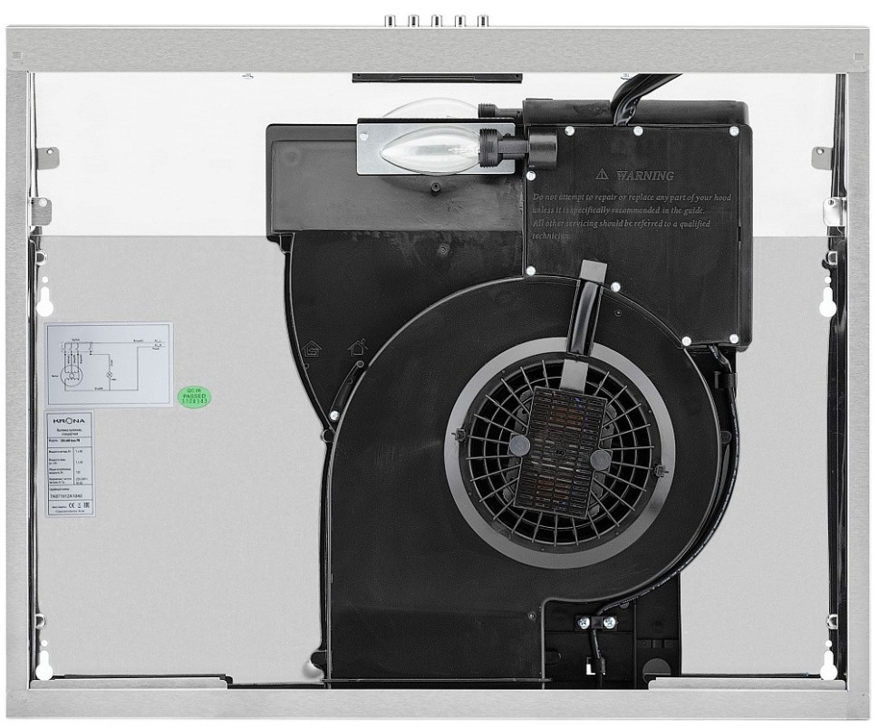 Вытяжка Krona EVA 600 PB (белый) Вытяжка Krona EVA 600 PB (белый)